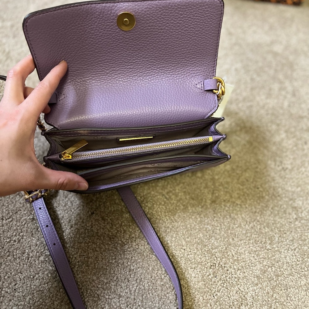 Tory Burch- Britten convertible crossbody - allium - Picture 8 of 11